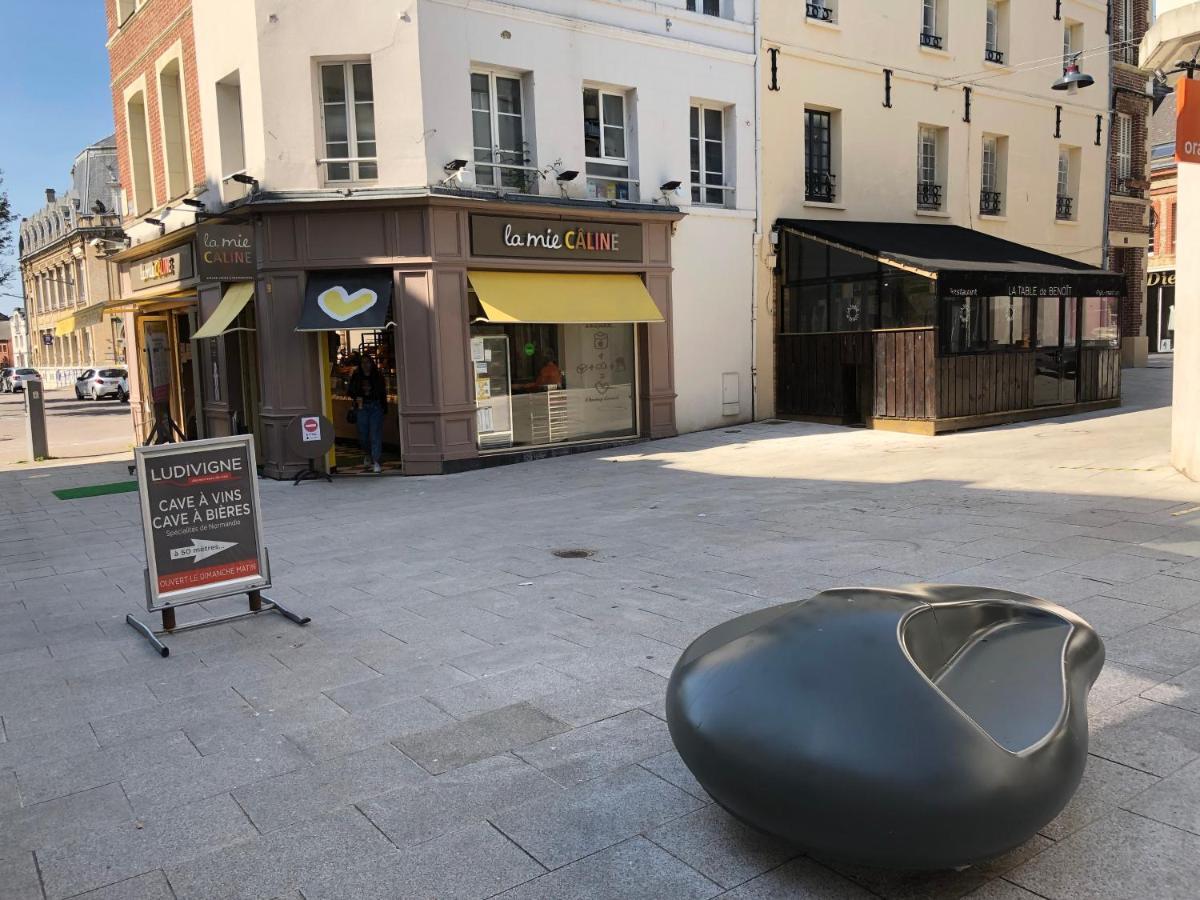 Ferienwohnung Au Coeur Du Marche 4 Etoiles Fécamp Exterior foto